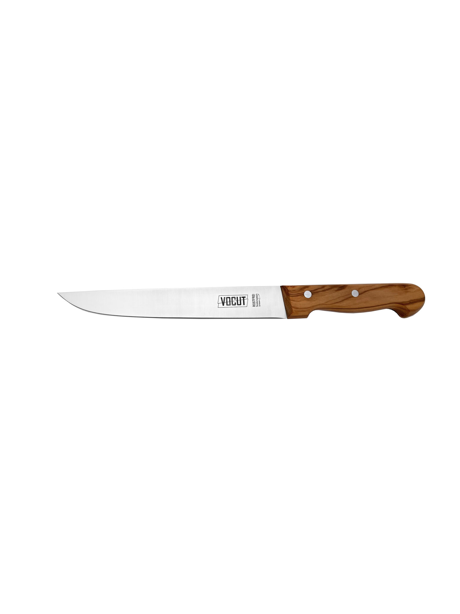 Kochmesser Solingen Fleischmesser Küchenmesser Gemüse Santoku Olivenholz VOCut