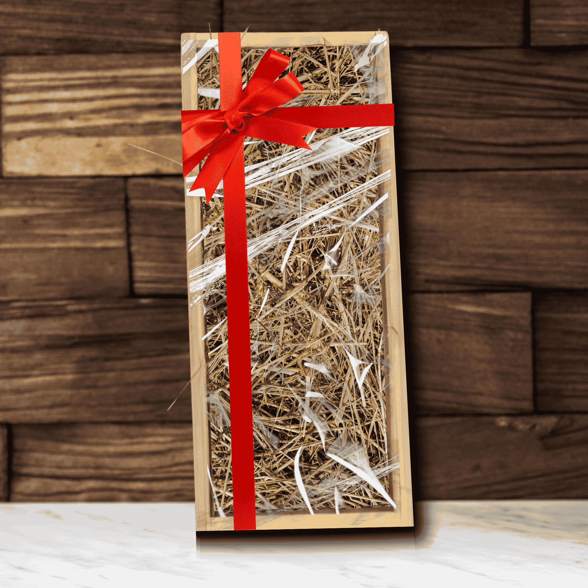 Messerverpackung aus Holz, Geschenkverpackung