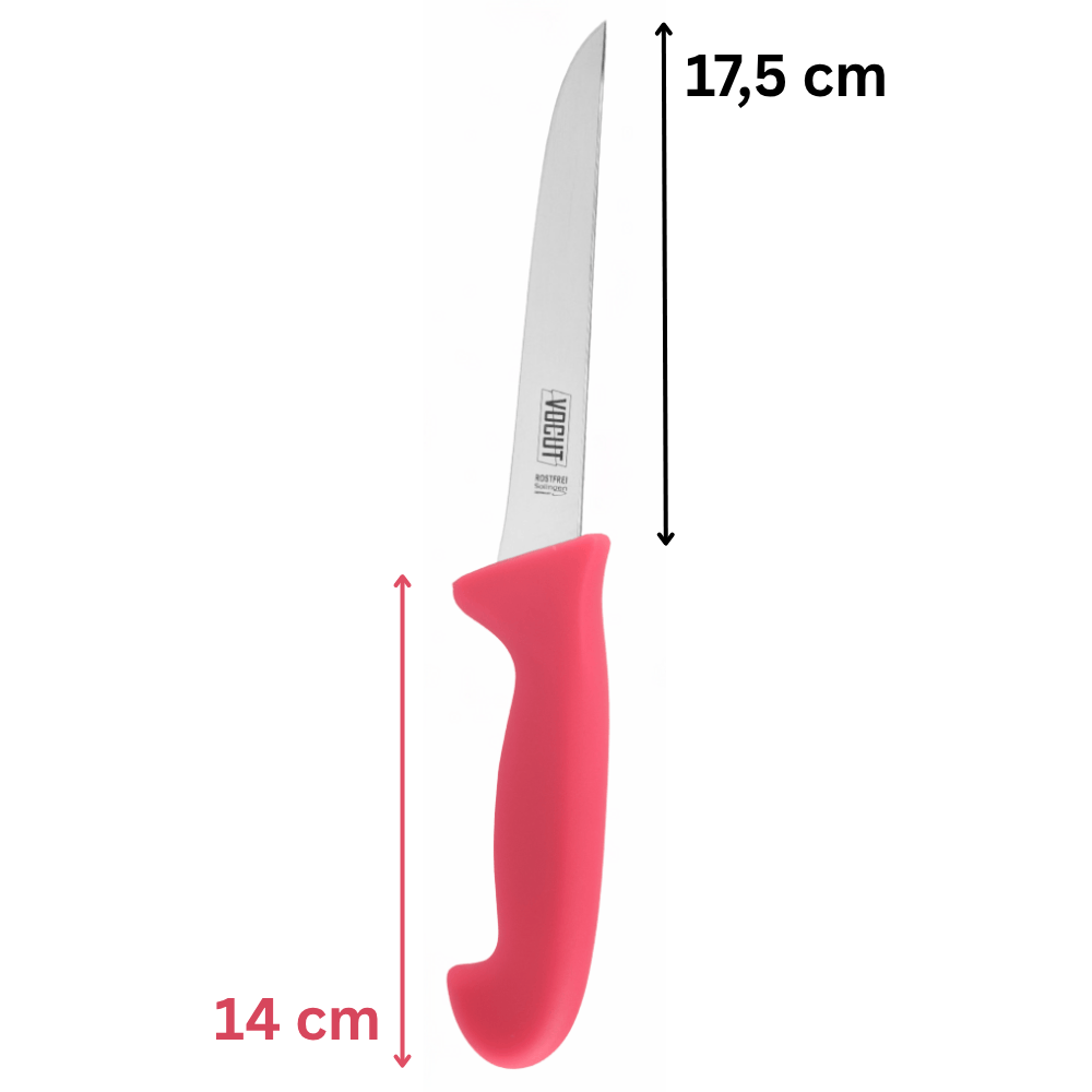 6-teiliges Metzgermesser Set aus Solingen - Profi Messer für Metzgerei, Schlachthof & Gastronomie