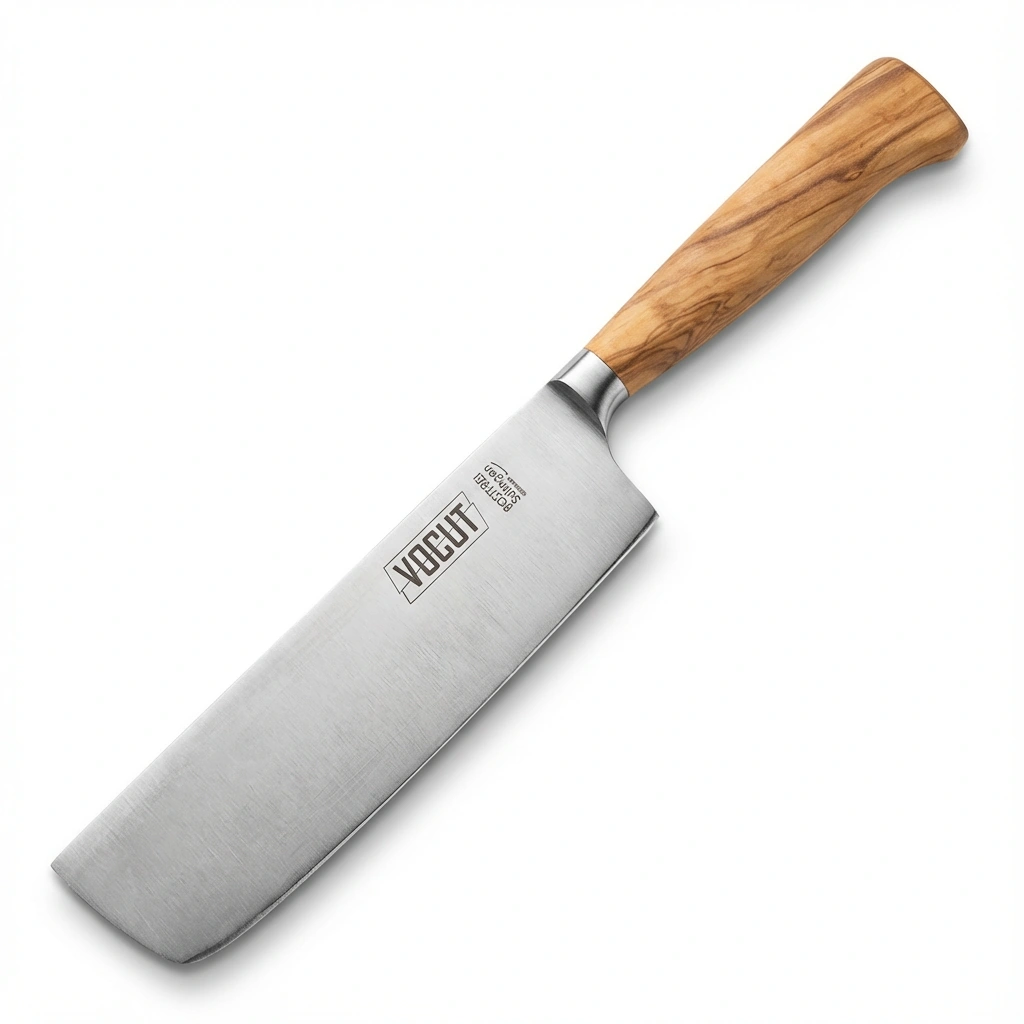 VOCUT Nakiri Messer 16 cm aus Solingen mit geschmiedeter Klinge und Olivenholzgriff – ohne Lasergravur