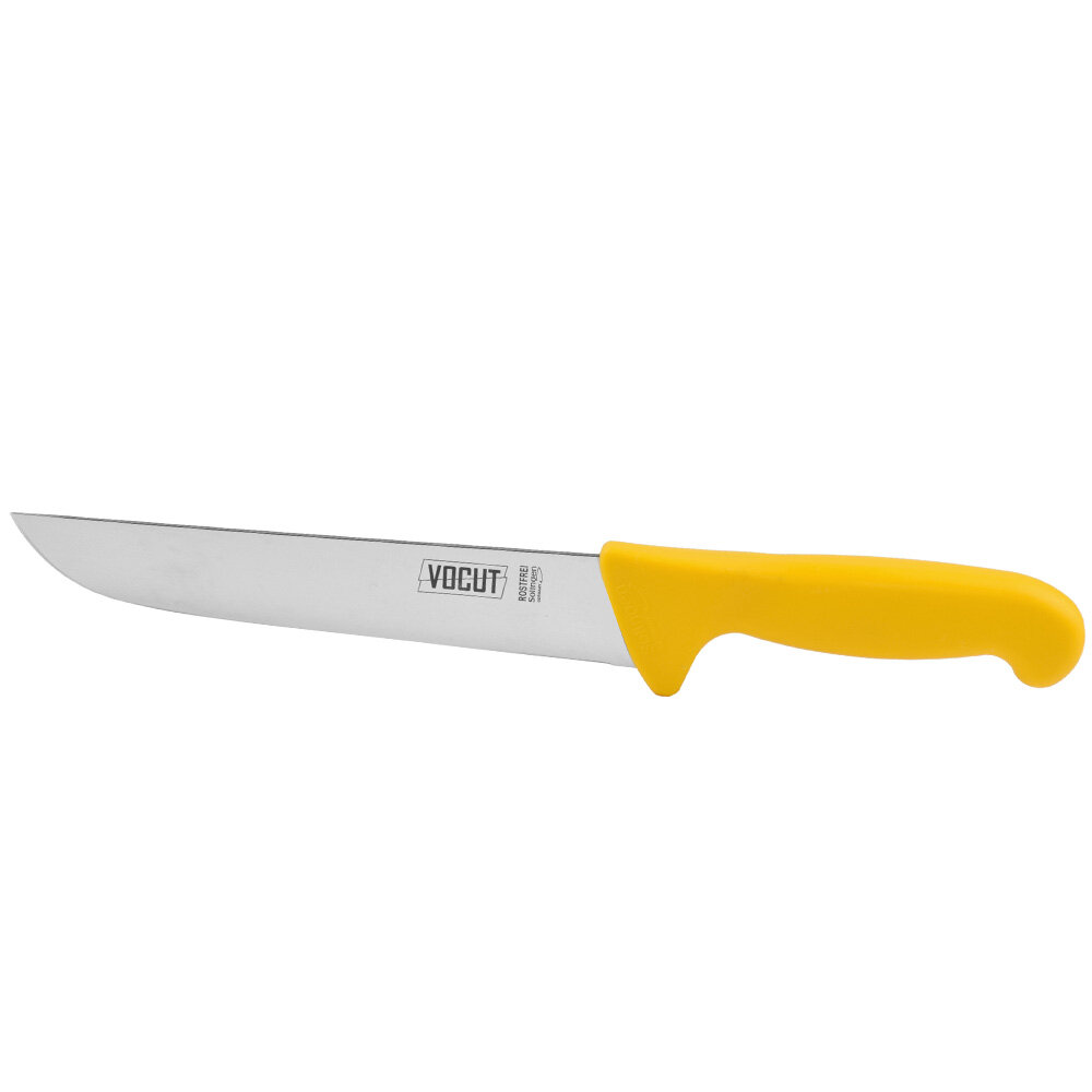 VOCUT Schlachtmesser 20 cm aus Solingen mit gelbem...